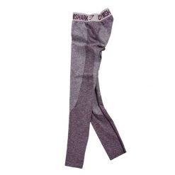 Legginsy damskie suchego fitnessu yoga fioletowe. Fioletowe legginsy damskie Gymshark, l, bez wzorów, z materiału. Za 76.64 zł.