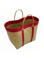 Le Comptoir de la Plage Torba plażowa "Tsimgy" w kolorze beżowo-czerwonym - 55 x 40 x 22 cm rozmiar: onesize. Brązowe torebki klasyczne damskie Le Comptoir de la Plage, bez wzorów, z materiału, bez dodatków. Za 83.42 zł.