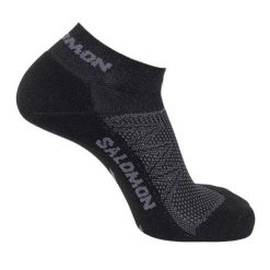 Skarpety Za Kostkę Dla Dorosłych Unisex X Ultra. Czarne skarpetki damskie Salomon, bez wzorów, z materiału. Za 52.99 zł.