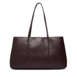 Torebka Calvin Klein. Czerwone torebki klasyczne damskie CALVIN KLEIN, bez wzorów, bez dodatków. Za 649.99 zł.