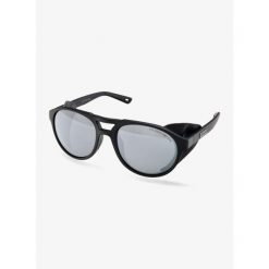 Okulary lodowcowe GOG Nanga - matt black/silver mirror. Czarne okulary przeciwsłoneczne męskie GOG. Za 349.99 zł.