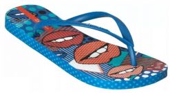 Japonki damskie plażowe do rekreacji Ipanema Lovely II. Czerwone klapki damskie Ipanema, z aplikacjami, z materiału, bez obcasa, na płaskiej podeszwie. Za 142.60 zł.
