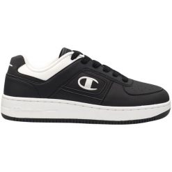 Buty Champion Foul Play Element Low S22340 KK002 czarne. Czarne buty sportowe na co dzień męskie z gumy, bez zapięcia. Za 367.58 zł.