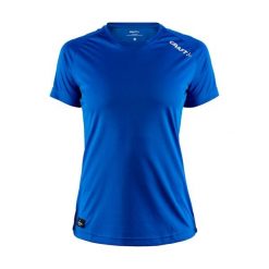 Koszulka damska Craft community function. Niebieskie bluzki damskie Craft, bez wzorów, z poliesteru, bez kołnierzyka. Za 153.00 zł.