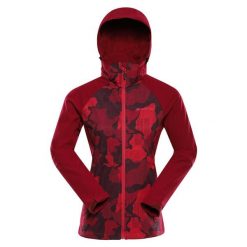 Kurtka damska softshell Alpine Pro Hoora. Czerwone kurtki softshell damskie Alpine Pro, bez wzorów, z softshellu, bez kaptura. Za 399.00 zł.