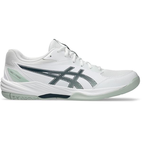 Buty halowe Asics Gel-task 4. Białe obuwie do biegania damskie Asics. Za 412.45 zł.