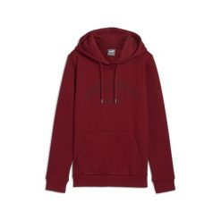 Damska bluza z kapturem ESS+ LOGO LAB PUMA Intense Red. Czerwone bluzy sportowe damskie Puma, l. Za 193.00 zł.
