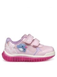 Geox Sneakersy B Lightyloo B5561A 002AS C8842 Różowy. Czerwone buty sportowe dziewczęce Geox, bez wzorów, ze skóry, bez zapięcia. Za 149.99 zł.