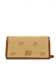 KARL LAGERFELD Torebka B2W30270 Brązowy. Brązowe listonoszki damskie Karl Lagerfeld, bez wzorów, z syntetyku, bez dodatków. Za 999.99 zł.