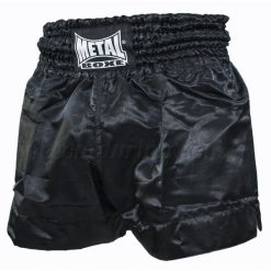 Dorosły boks szorty Metal Boxe Thai, Czarny. Czarne szorty damskie METAL BOXE, bez wzorów, sportowe. Za 144.00 zł.