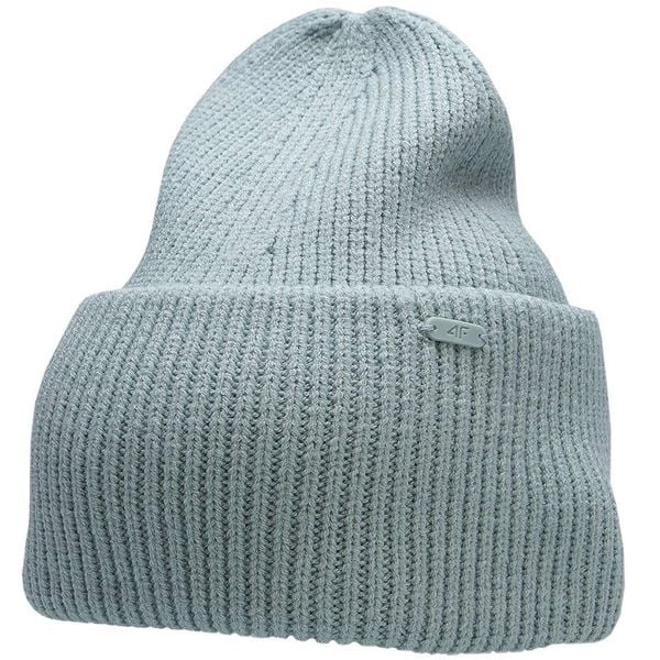Czapka damska 4F. Niebieskie czapki zimowe damskie 4f, z materiału. Za 41.99 zł.