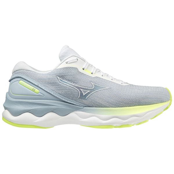 Buty do biegania dla kobiet Mizuno Wave Skyrise 3. Białe obuwie do biegania damskie Mizuno, mizuno wave. Za 335.49 zł.