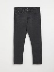 Jeansy regular fit - szary. Szare jeansy męskie Sinsay. Za 49.99 zł.