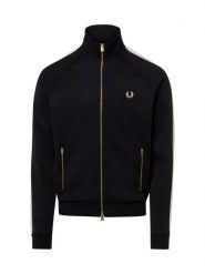 Fred Perry bluza z kapturem Mężczyźni Sztuczne włókno niebieski, XL. Niebieskie bluzy z kapturem męskie Fred Perry, m, z dzianiny. Za 849.95 zł.