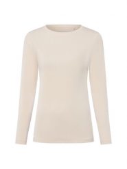 Brookshire koszulka z długim rękawem Kobiety Bawełna beżowy, XXXL. Brązowe t-shirty damskie brookshire, uniwersalny, bez wzorów, z bawełny, bez kołnierzyka. Za 99.95 zł.