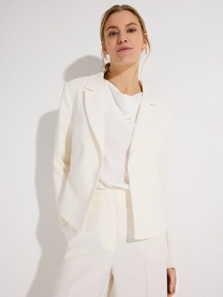 More & More Krótka marynarka Kobiety biały, 44. Białe marynarki i żakiety damskie MORE & MORE, bez wzorów, z wiskozy, eleganckie. Za 479.95 zł.