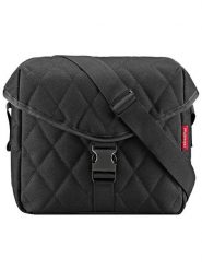 Reisenthel Torebka "Rhombus" w kolorze czarnym - 26 x 22,5 x 10 cm rozmiar: onesize. Czarne torebki klasyczne damskie Reisenthel, bez wzorów, z materiału, bez dodatków. Za 110.29 zł.