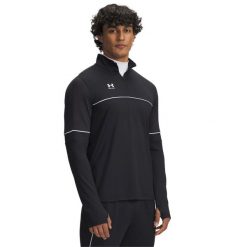 Koszulka polo z długim rękawem Under Armour Challenger. Czarne koszulki męskie z długim rękawem Under Armour, m, z dzianiny. Za 221.05 zł.