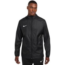 Męska Kurtka Wodoodporna Academy Pro 24 StormFIT. Czarne kurtki męskie Nike, l, bez wzorów, z materiału, z kapturem. Za 423.99 zł.
