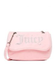 Juicy Couture Torebka CEO-BEJXT8762WPO Różowy. Czerwone torebki klasyczne damskie Juicy Couture, bez wzorów, z materiału, bez dodatków. Za 279.99 zł.