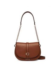 Guess Torebka Carrie HWVG98 96200 Brązowy. Brązowe torebki klasyczne damskie Guess, z aplikacjami, ze skóry, bez dodatków. Za 589.99 zł.