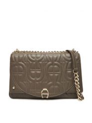 Aigner Torebka Diadora S 132053 Brązowy. Brązowe torebki klasyczne damskie Aigner, bez wzorów, ze skóry, bez dodatków. Za 2,229.00 zł.