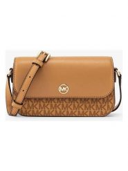 Michael Kors Skórzana torebka w kolorze jasnobrązowym - 21 x 14 x 4,5 cm rozmiar: onesize. Brązowe torebki klasyczne damskie Michael Kors, bez wzorów, z materiału, bez dodatków. Za 521.99 zł.