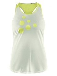 Craft Top sportowy "Eaze" w kolorze zielonym rozmiar: M. Zielone topy damskie Craft, m, bez wzorów, z materiału, bez kołnierzyka. Za 70.08 zł.