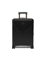Guess Walizka kabinowa Centennial Travel TWHN96 75983 Czarny. Czarne walizki Guess, z aplikacjami, z tworzywa sztucznego. Za 1,089.00 zł.