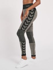 Damskie legginsy mid-rise Hummel Clea. Szare legginsy damskie HUMMEL, xs, bez wzorów, z dzianiny. Za 252.50 zł.