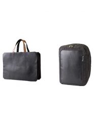 Designnest Plecak "Foldbag" w kolorze czarnym - 42 x 32 x 10 cm rozmiar: onesize. Czarne plecaki damskie DesignNest, bez wzorów, z materiału. Za 223.99 zł.