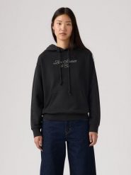 Levi's Bluza w kolorze czarnym rozmiar: M. Czarne bluzy z kapturem damskie Levi's, m. Za 166.10 zł.