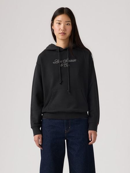Levi's Bluza w kolorze czarnym rozmiar: M. Czarne bluzy z kapturem damskie Levi's, m. Za 166.10 zł.