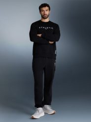 4F Bluza dresowa nierozpinana bez kaptura męska - czarna XXL. Czarne bluzy bez kaptura męskie 4f, m, z dresówki. Za 159.99 zł.