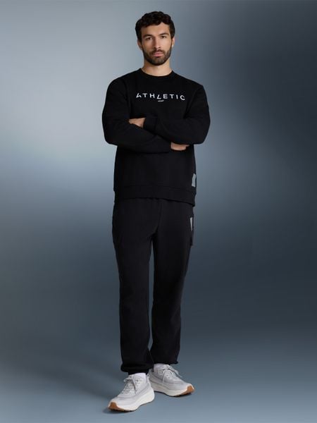 4F Bluza dresowa nierozpinana bez kaptura męska - czarna XXL. Czarne bluzy bez kaptura męskie 4f, m, z dresówki. Za 159.99 zł.