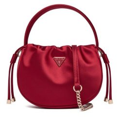 Torebka Guess. Czerwone torebki klasyczne damskie Guess, z aplikacjami, bez dodatków. Za 589.99 zł.