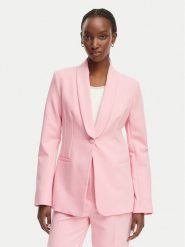 Morgan Marynarka 261-VMAKI.F Różowy Regular Fit. Czerwone marynarki i żakiety damskie Morgan, bez wzorów, z syntetyku. Za 449.99 zł.