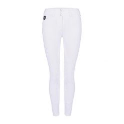Damskie spodnie jeździeckie o pełnej przyczepności Cavallo Celine X. Białe spodnie materiałowe damskie CAVALLO, bez wzorów, z elastanu, eleganckie. Za 946.15 zł.
