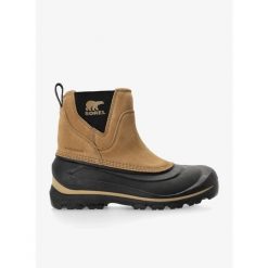 Buty zimowe męskie Sorel Buxton Pull On Boot WP. Brązowe buty trekkingowe męskie Sorel, na zimę, bez zapięcia, trekkingowe. Za 496.99 zł.
