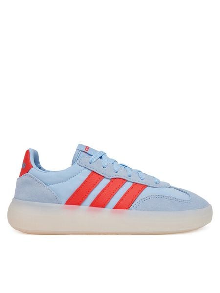 Adidas Sneakersy Barreda Decode JR0757 Niebieski. Niebieskie buty sportowe dziewczęce Adidas, bez wzorów, z materiału, bez zapięcia. Za 179.99 zł.