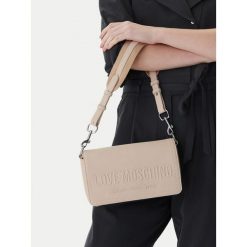 Torebka LOVE MOSCHINO. Białe torebki klasyczne damskie Love Moschino, bez wzorów, bez dodatków. Za 486.99 zł.