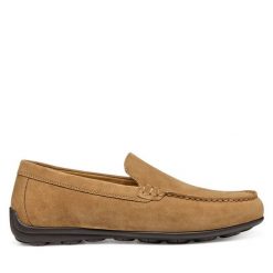 Mokasyny Geox. Brązowe mokasyny męskie Geox. Za 309.99 zł.