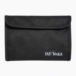 Portfel Tatonka Passport Safe. Czarne portfele damskie Tatonka, bez wzorów. Za 72.99 zł.