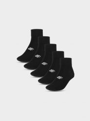4F Skarpetki casual za kostkę (5-pack) męskie - białe 39-42. Białe skarpetki męskie 4f, bez wzorów, z bawełny. Za 59.99 zł.