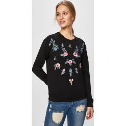 Silvian Heach - Bluza. Czarne bluzy bez kaptura damskie Silvian Heach, l, z dzianiny. W wyprzedaży za 239.90 zł.