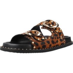 Sandały CARMELA 163056C Nadruk zwierzęcy. Czarne obuwie trekkingowe damskie Carmela. Za 318.99 zł.