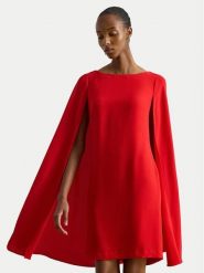LAUREN RALPH LAUREN Sukienka koktajlowa 253980921009 Czerwony Slim Fit. Czerwone sukienki damskie Lauren Ralph Lauren, bez wzorów, z syntetyku, wizytowe, bez kołnierzyka, bez ramiączek. Za 1,339.00 zł.