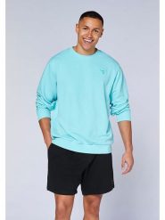 Chiemsee Bluza w kolorze błękitnym rozmiar: S. Niebieskie bluzy bez kaptura męskie Chiemsee, s, z bawełny. Za 100.99 zł.