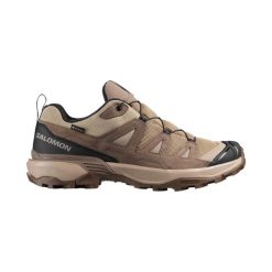 Obuwie Turystyka piesza Mężczyzna X ULTRA 360 LEATHER GORE-TEX. Brązowe buty trekkingowe męskie Salomon, z gore-texu, bez zapięcia, trekkingowe, gore-tex. Za 619.00 zł.