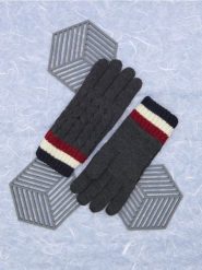 Rękawiczki - szary. Szare rękawiczki męskie Sinsay, bez wzorów. Za 25.99 zł.